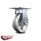 Service Caster 6 Inch Heavy Duty Top Plate V Groove Semi Steel Rigid Caster with Roller Bearing SCC-35R620-VGR - alternate 2
